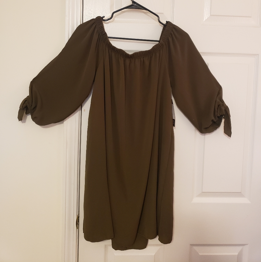 Off the shoulder dress